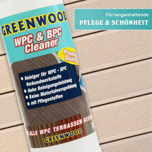 WPC Terrassen Reiniger 1lt. mit Pflegestoffen-...