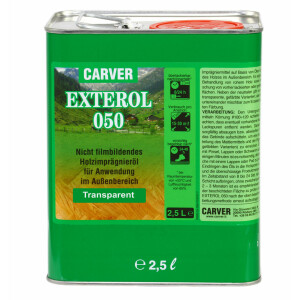 Carver Exterol 050 Terrassenöl Farblos 2,5lt