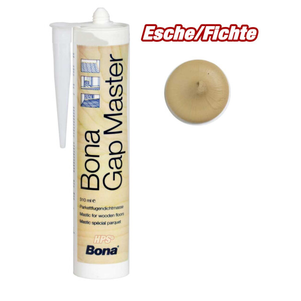 Esche Fichte - Bona Gap Master - Fugenmasse - Kartusche 310ml