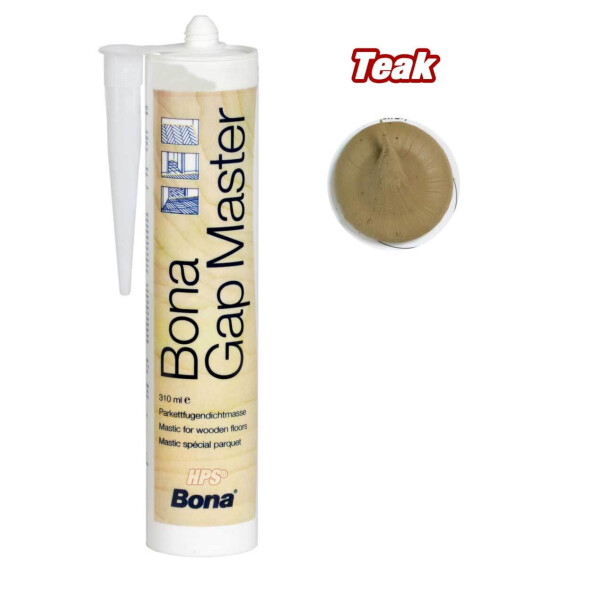 Teak - Bona Gap Master - Fugenmasse - Kartusche 310ml