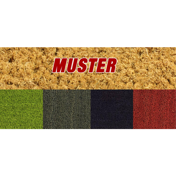 MUSTER - Kokosmatte - Farbmuster