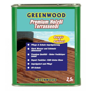 Holzöl Teak 2,5lt. - Repair&Protect - Greenwood...