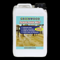 Greenwood Parkettpolish Matt 3l - Grund-Erstschutz & Dauerpflege