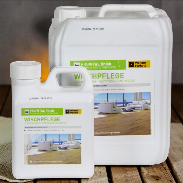 Weitzer Parkett ProVital Wischpflege