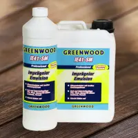 Greenwood Imprägnier Pflege-Siegel Pflegeemulsion für PVC, Vinyl, Linoleum und Epoxy/PU-Fußböden