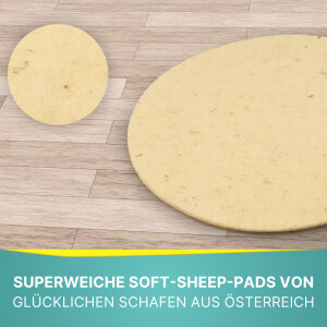 Schafwollpad Ø30cm passend für Einscheibenmaschinen