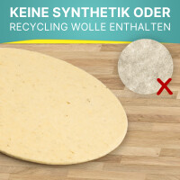 Schafwollpad Ø30cm passend für Einscheibenmaschinen