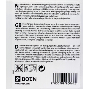 Boen Parkett Cleaner Parkettreiniger 1Liter