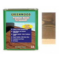 Holzöl Ebenholz (Schwarz) 2,5lt. - Repair&Protect - Greenwood - Premium Holzöl
