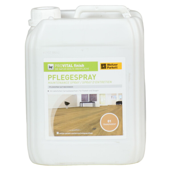 Weitzer Parkett ProVital Pflegespray Transparent 5Liter