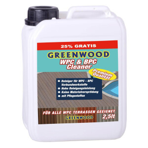 WPC Terrassen Reiniger 2,5ltmit Pflegestoffen-...